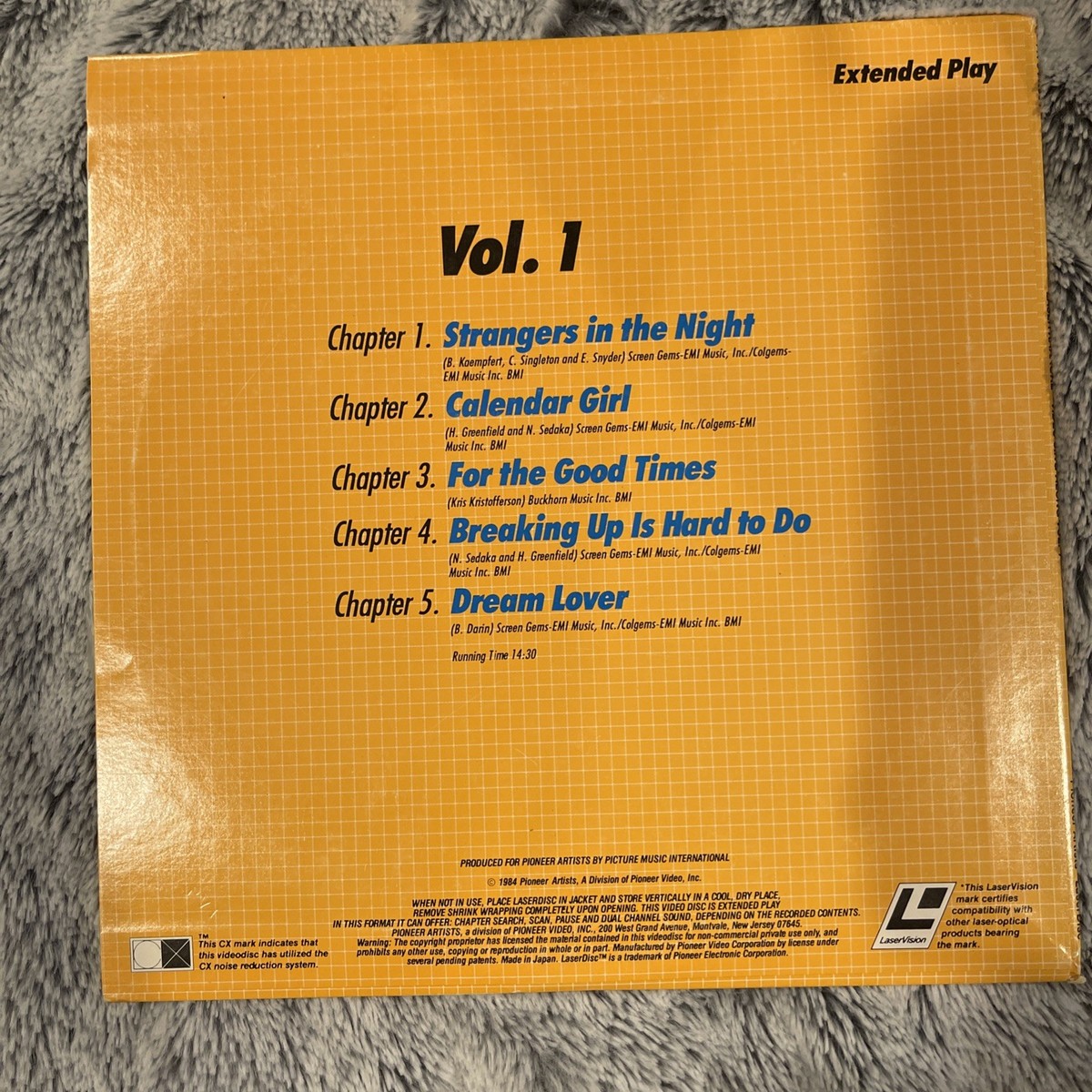 Video Laser Karaoke Laser Disc Vol 1. Pioneer Artists. Rare | eBay