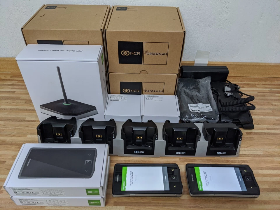 NCR Orderman 10 7+ 7 5+ 5 9 Pro Pulse OX9 Handheld Akku geprüft Rechnung Händler