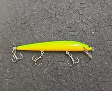 VINTAGE BAGLEY'S BAGLEY BANG O LURE #5 TOP WATER FISHING LURE RARE COLOR
