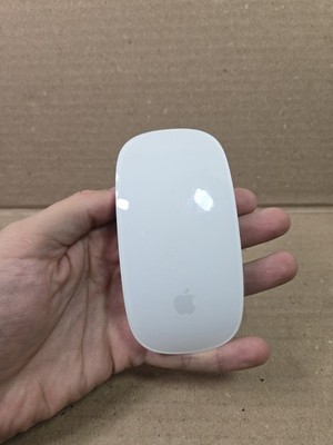 Apple Magic Mouse A1657 White Bluetooth Wireless Multitouch Mouse Used Tested 