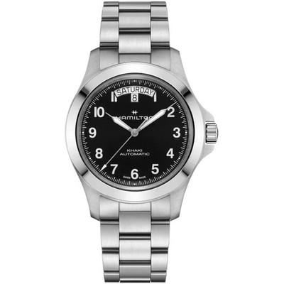 New Hamilton Khaki Field King Auto Day-Date Black Dial Men's Watch H64475131