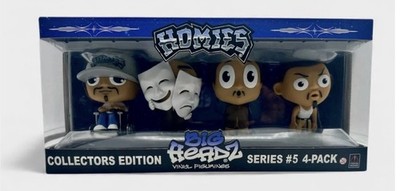 Homies Big Headz 4 Pack Figure Set Series #5