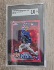 2023 Topps Chrome Update Series Sapphire Edition - Taj Bradley Red 5/5 (RC)