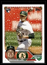 Mason Miller 2023 Topps Holiday Rookie Card #H183. rookie card picture