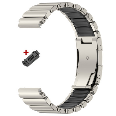22mm Luxury Titanium Rubber Strap Band For Huawei Watch GT7 6 5 4 3/GT6 Pro 46mm