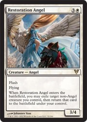 Restoration Angel (Foil) - Avacyn Restored
