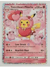 Valentine's Day Pikachu CUSTOM POKEMON TRADING CARD HEART SWEET PINK NEW 2026 US