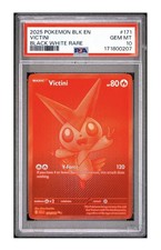 Victini 171/086 Sv: Black Bolt Holo Black White Rare English PSA 10 on eBay