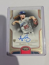 2020 Topps Tier One Dustin May On Card Auto /299 Rookie LA  Dodgers #BOA-DMA