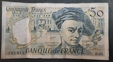 1986 France 50 Francs P152b P.45-581811.