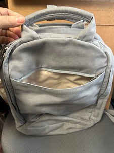 Day Owl Slim Backpack Sky Blue Unisex 41384 Rare EUC Day Owl Backpack | eBay main image 2