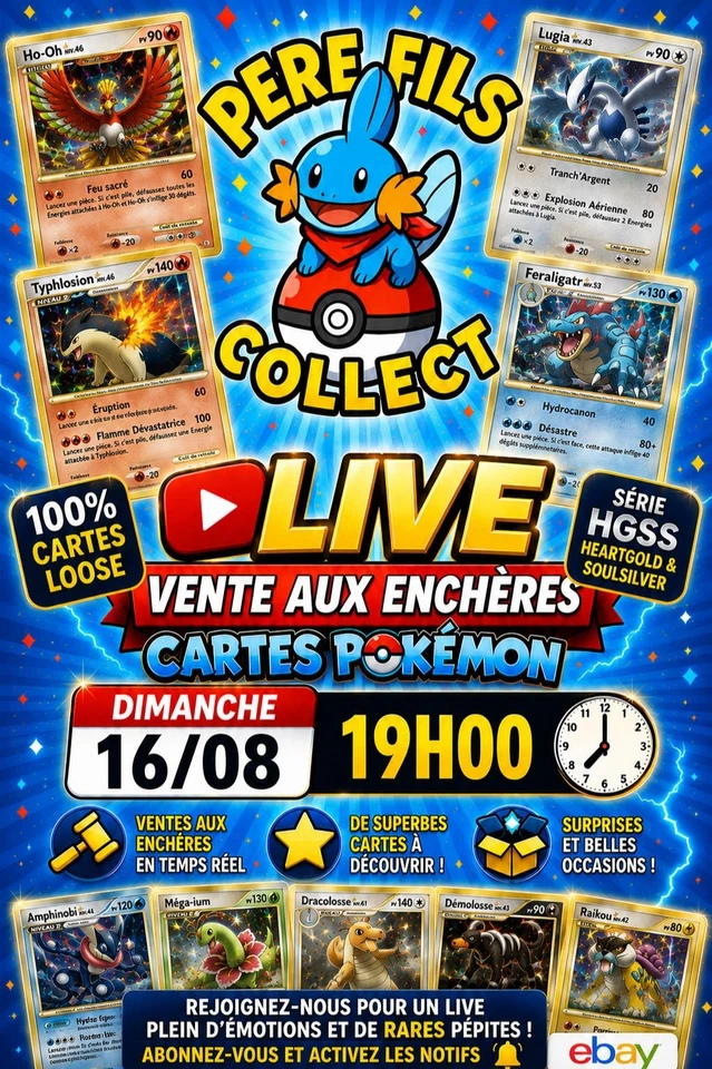 Live carte à l'unité HGSS 1€PDD