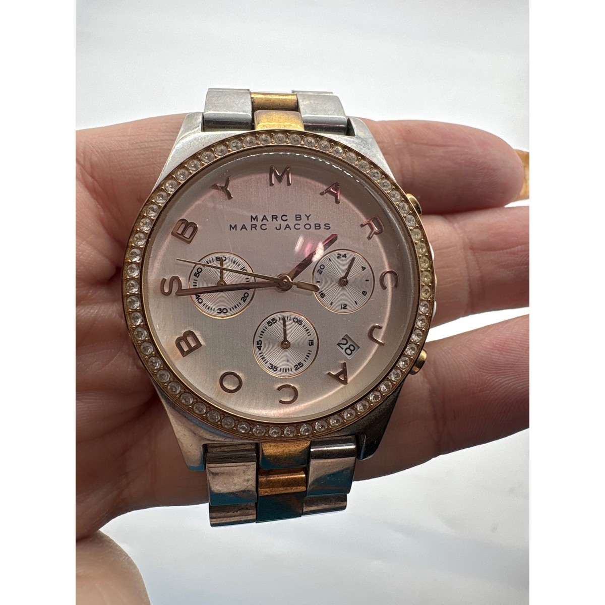 Marc Jacobs Rosegold Stainless Steel Chronograph Bracelet Watch Marc by Marc Jacobs Women main image 4