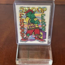Snoop Froggy Frog Vending Die Cut Sticker 🐸 VHTF Rare Vintage 90’s Prismatic 🔥