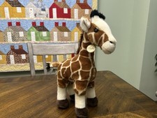 Miyoni By Aurora 14 Giraffe Plush Standing Stuffed Animal Safari Wildlife Toy