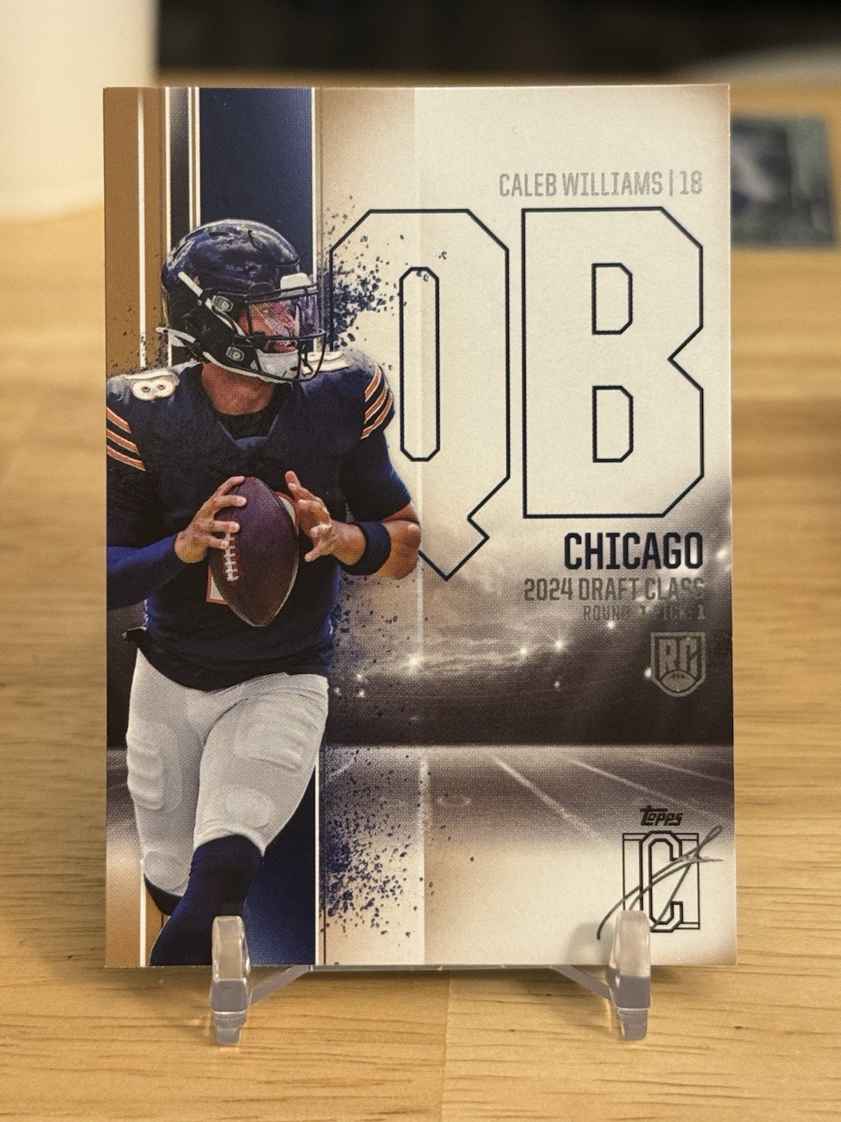 2024 Topps Signature Class Rookies Caleb Williams #84 Bronze (RC) Chicago Bears