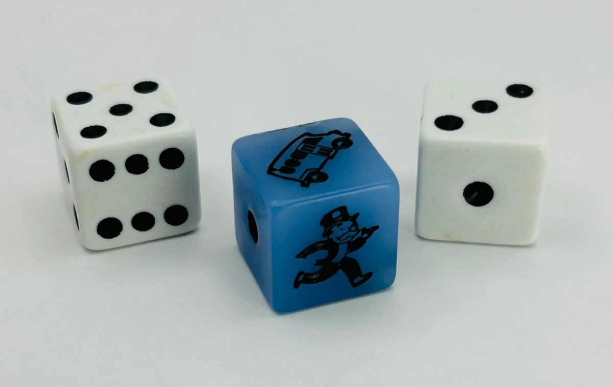 White Monopoly Board Game Pieces & Parts for sale | eBay
