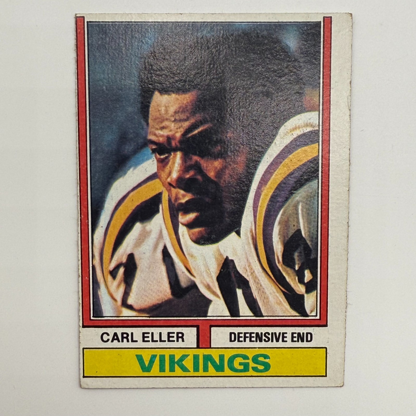 1974 Topps - Carl Eller #5 Free Ship