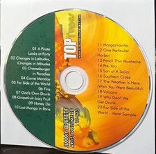 123 JIMMY BUFFETT TOP TUNES KARAOKE CDG LOT TAM
