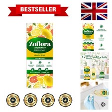 Zoflora Lemon Zing Multipurpose Disinfectant, Cleaner Pet-Friendly 1x 500ml 15.26 per litre