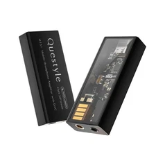 Questyle M15i Headphone Amplifier [MFi Certified] Portable USB DAC Amplifier wit