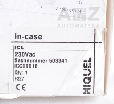 HIQUEL IN-CASE INCASE  ICL 503341 ICC00016 Level control of conductive li ! NEW!