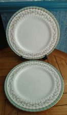 2 x Paragon china "Athens" large dinner plate FREE UK TRACKED DELIVERY MAINLAND