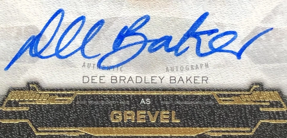 2019 Topps Star Wars MASTERWORK Grevel /25 ON CARD AUTO GOLD SSP No. A-DBB 📈📈 - Image 3 of 4