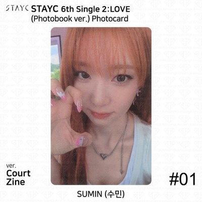 STAYC The 6th Single Album 2:LOVE Photobook/PLVE ver. Photocard | eBay