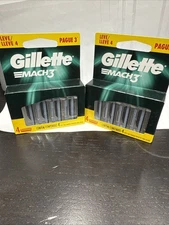 Gillette Mach3 Razor Blade Refills for Mach 3, 4x2 Cartridges