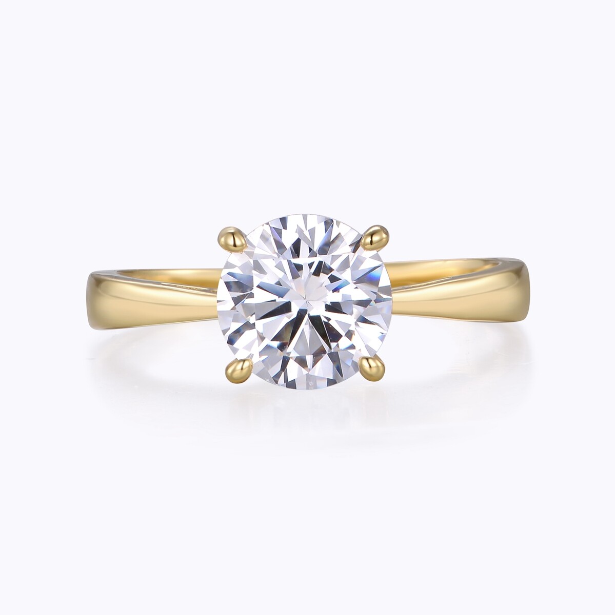 925 Silver Created white sapphire Ring | Property Room