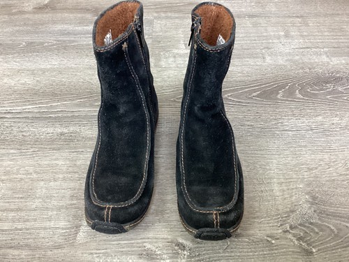 Timberland Womens Winter Boots 69364 Size 6 M Lined Black Suede Zip Booties - Bild 7 von 12