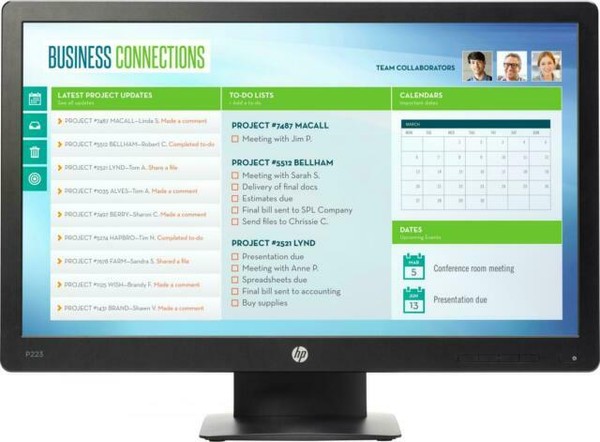 HP ProDisplay P223 X7R61AA 21.5 inch 