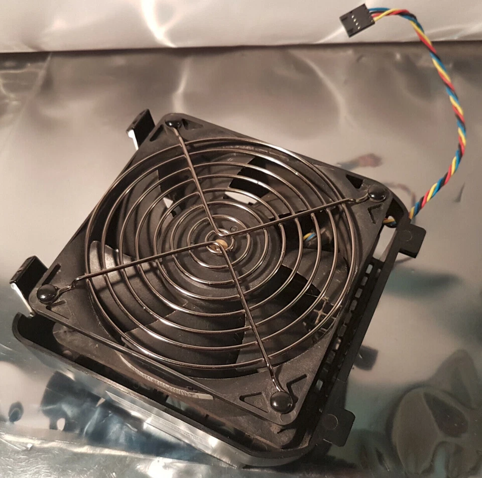 OEM DELL XPS 700 710 720 Fan with Shroud 0KC258 5 Pin CPU Cooler - Image 2 of 3
