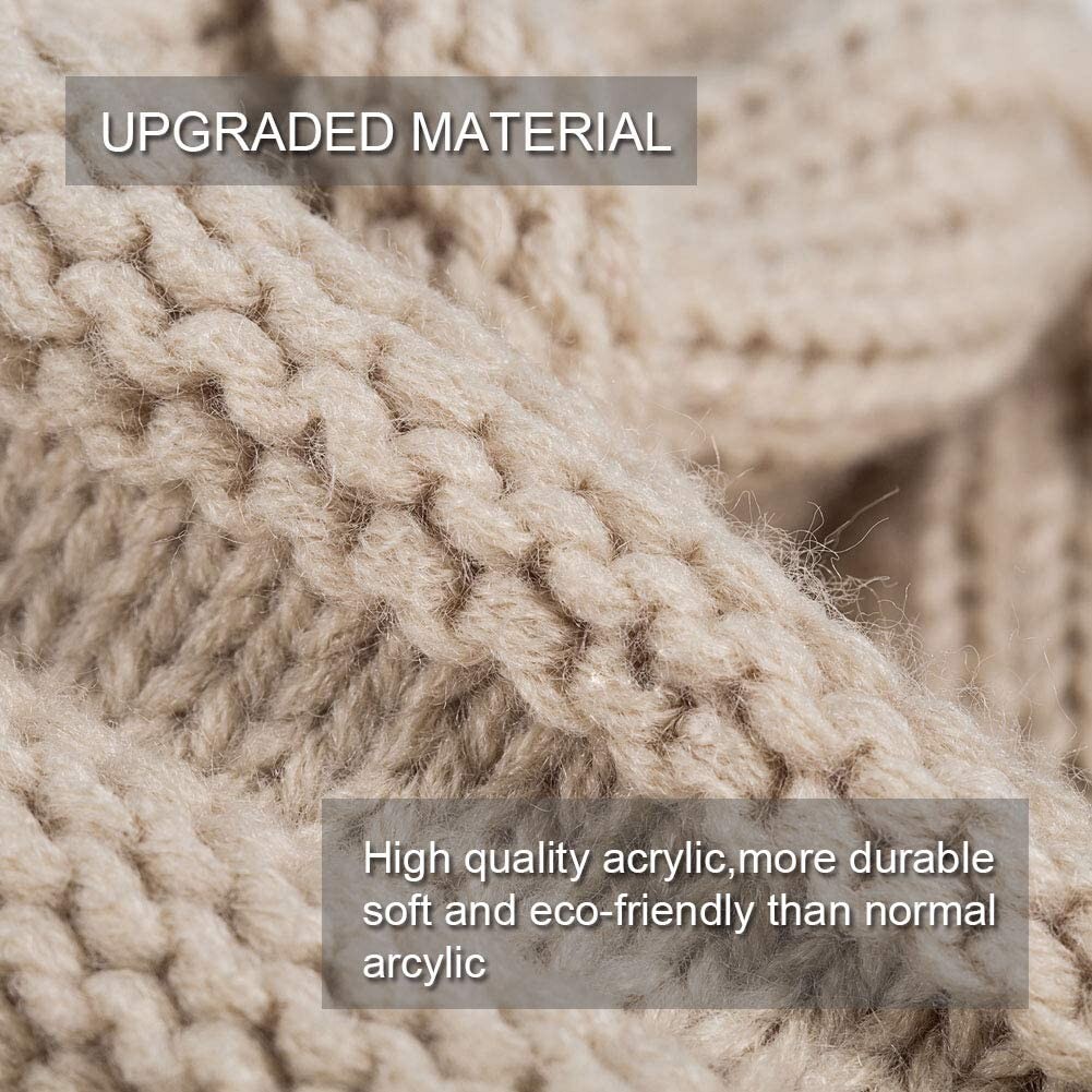 Womens Beanies for Winter 3 Pack, Slouchy Beanies for Women 
