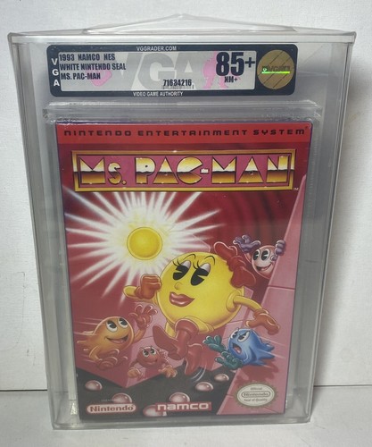 Miss Pacman Nes Ms. Pac-Man (Nintendo Entertainment System, 1993) NES VGA 85 ...