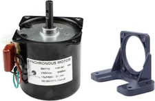 Permanent Magnet Motor 60KTYZ AC 110V 2.5-3RPM CW/CCW Synchronous Gear Motor wit