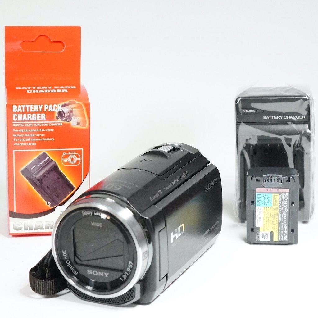 Sony HDR-CX535 HandyCam Digital Video Camera Recorder black Sony HDR-CX535 HandyCam Digital Video Camera Recorder black