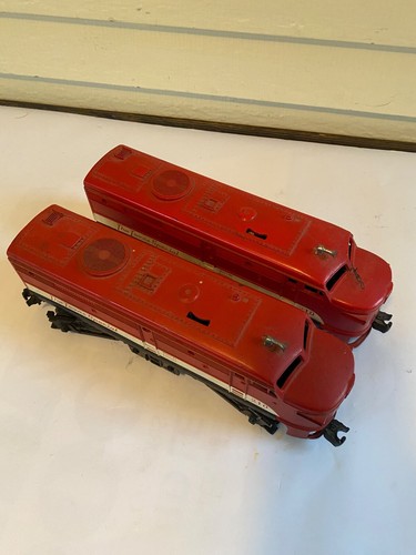 Lionel 210 Texas Special AA Diesel Locomotive Set – Power & Dummy – Untested - Picture 6 of 6