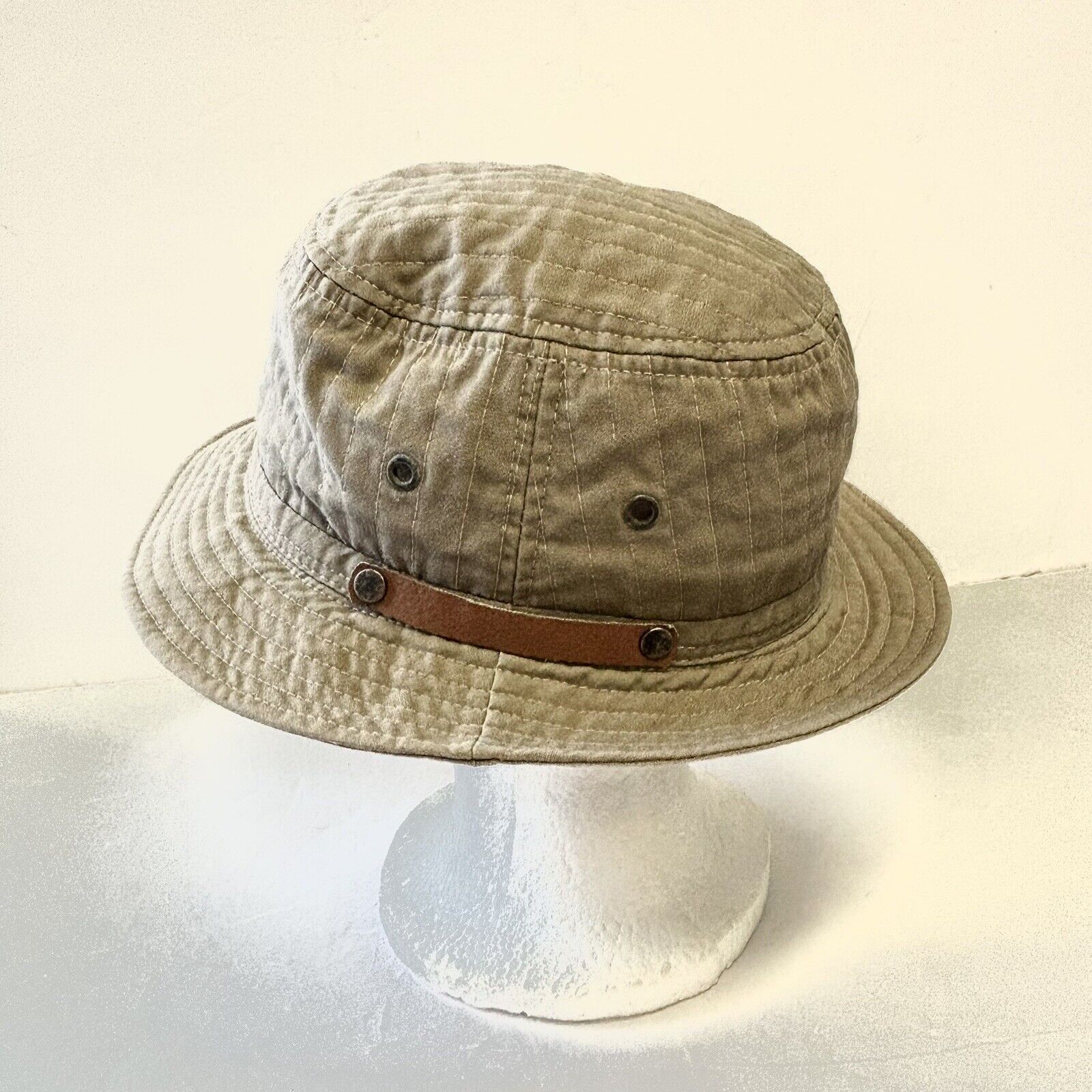 Dorfman Pacific Hat Cap Mens Medium 22” Green Fishing Sun Outdoors Headwear