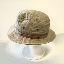 Dorfman Pacific Hat Cap Mens Medium 22” Green Fishing Sun Outdoors Headwear