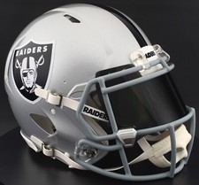 LAS VEGAS RAIDERS NFL Riddell Speed Full Size AUTHENTIC Football Helmet