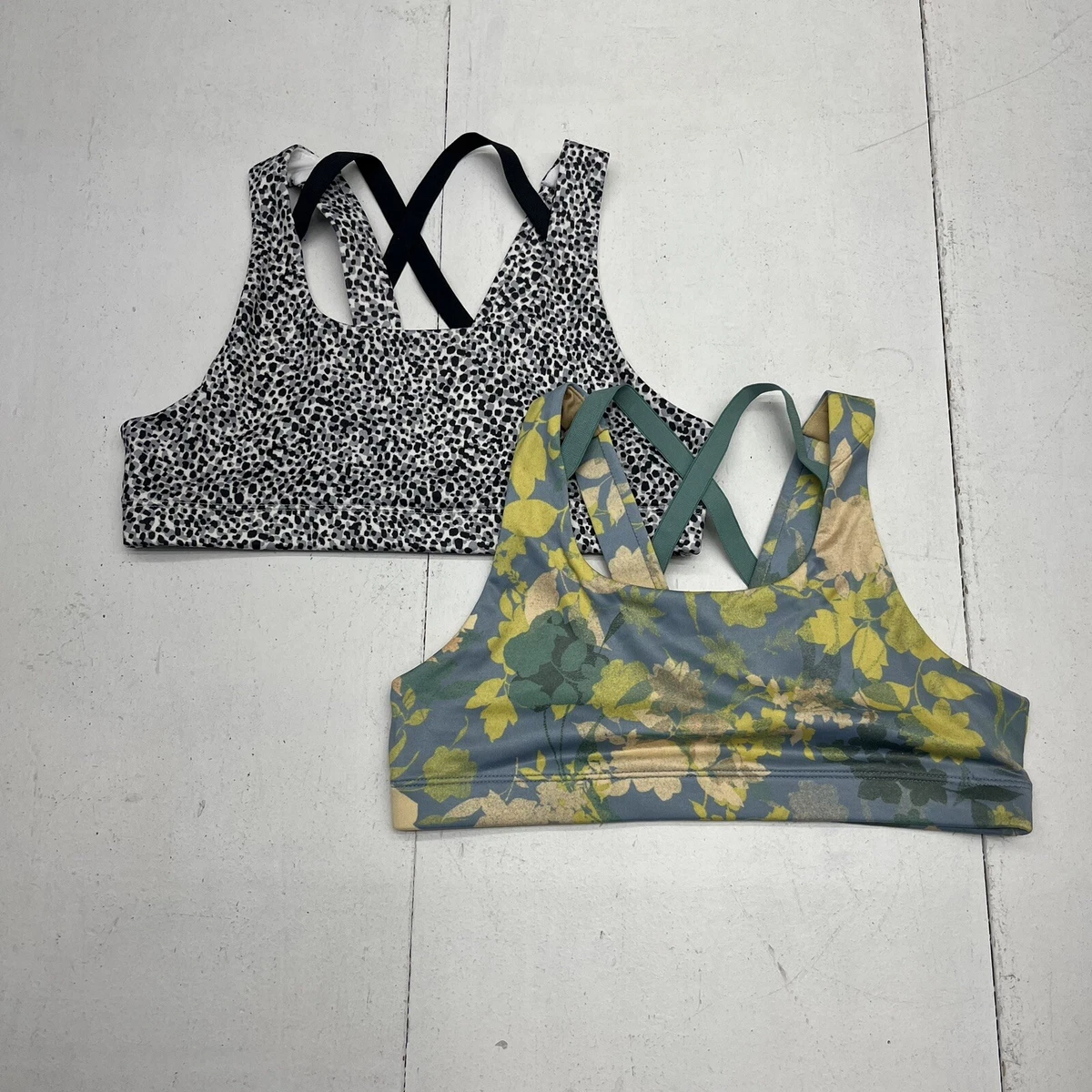 Old Navy 2 Pack Powerpress Sports Bras Girls Size Large 10 12