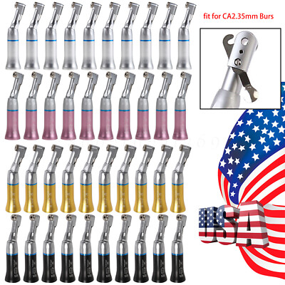 Dental low slow speed Contra Angle Handpiece Fit NSK E-type Motor Colors OR