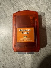 Mega Memory Card for Sega Dreamcast by Performance Red Sold As Is Untested