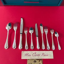 127-Piece Cutlery Set Christofle Very Good Condition Silver-Plated Box N 6