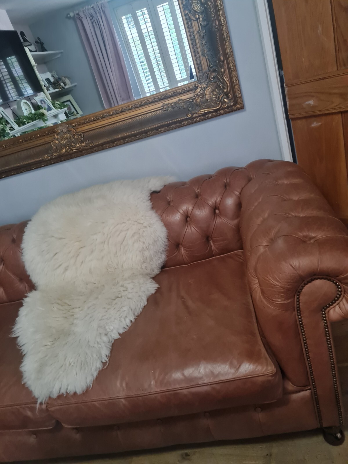 leather chesterfield 2 seater sofa bed eBay
