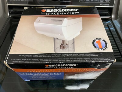 Black & Decker Space Maker Under Cabinet Mini Food Processor Coffee Grinder NIB