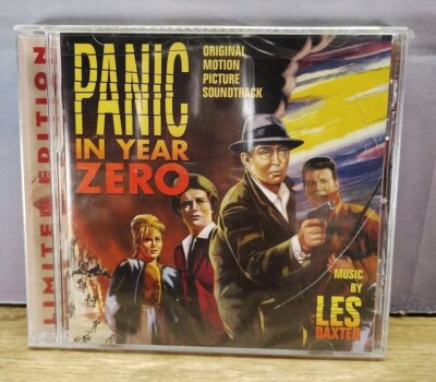 Panic In The Year Zero Original Soundtrack CD Rare OOP Les Baxter NEW Sealed
