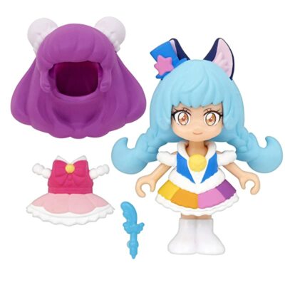 STAR TWINKLE PRECURE Cure Cosmo Pre Code Doll Dress Up Mini Figure BANDAI JAPAN